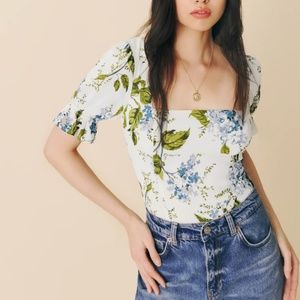 Reformation Constance Top - Riviera